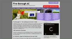 Desktop Screenshot of fiveboroughac.com